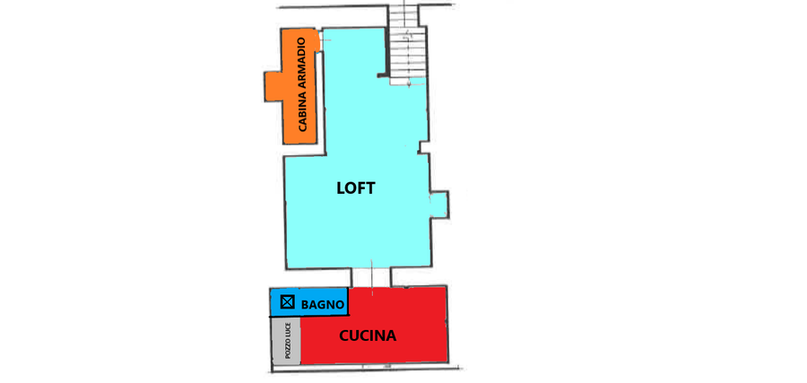 Planimetria di Appartamento ristrutturato ad Andria